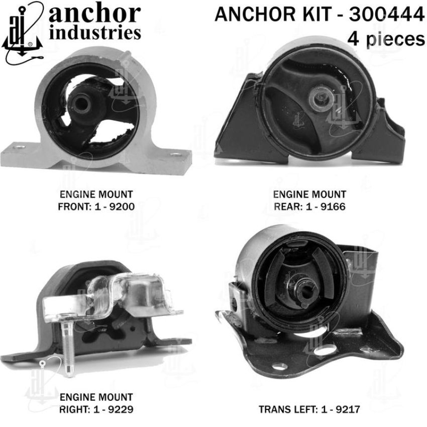 ANCHOR MOUNTS 300444 ENGINE MNT KIT