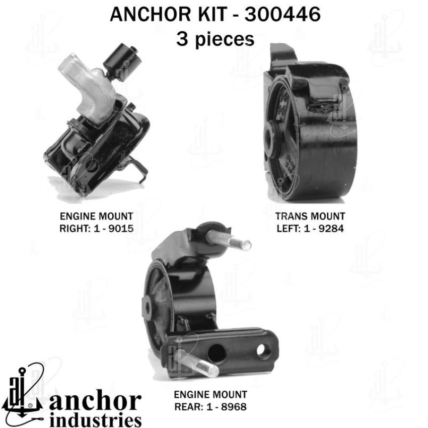 ANCHOR MOUNTS 300446 ENGINE MNT KIT