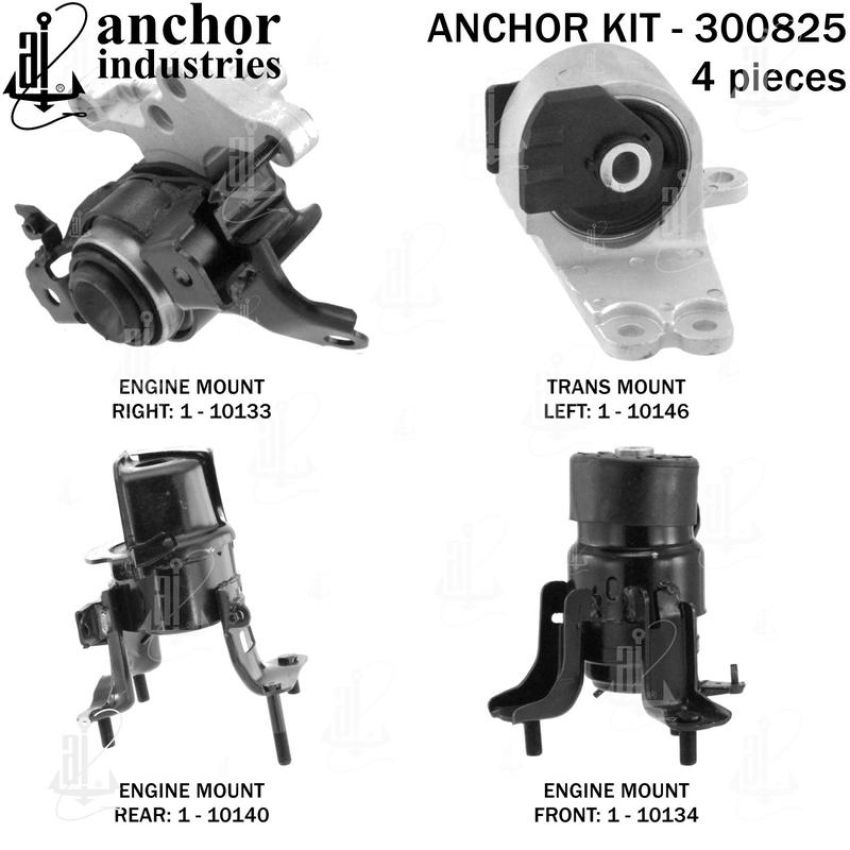 ANCHOR MOUNTS 300825 ENGINE MNT KIT