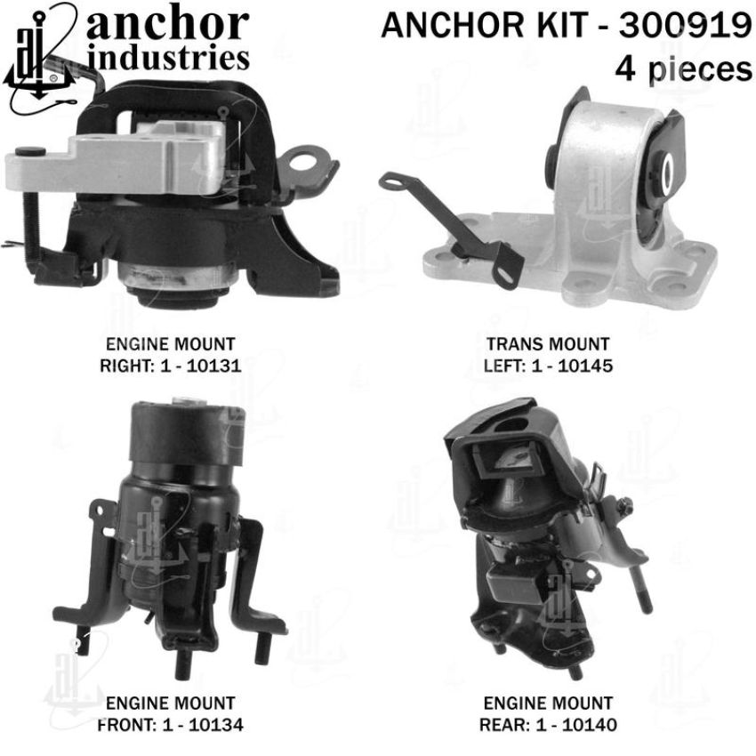 ANCHOR MOUNTS 300919 ENGINE MNT KIT