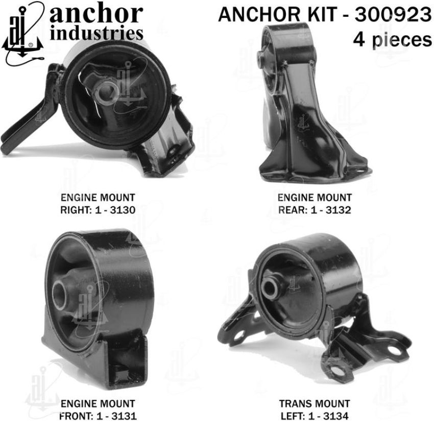 ANCHOR MOUNTS 300923 ENGINE MNT KIT