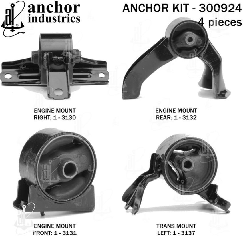 ANCHOR MOUNTS 300924 ENGINE MNT KIT