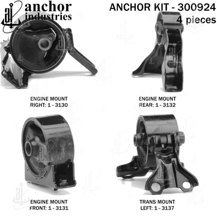 ANCHOR MOUNTS 300924 ENGINE MNT KIT
