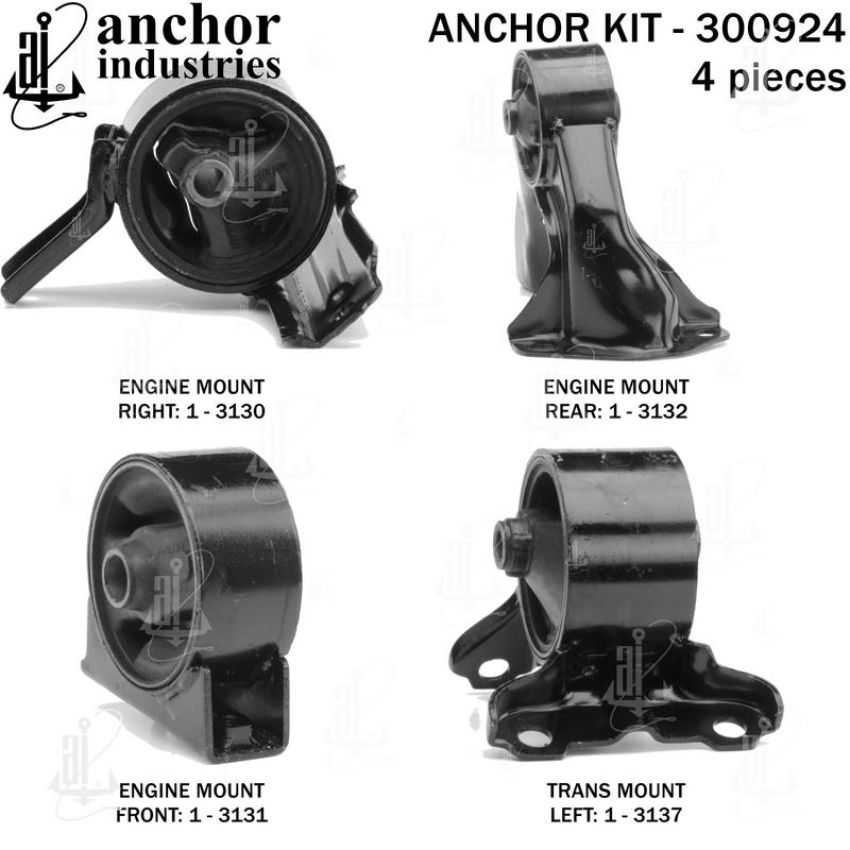 ANCHOR MOUNTS 300924 ENGINE MNT KIT