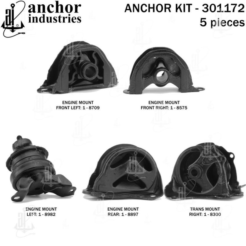 ANCHOR MOUNTS 301172 ENGINE MNT KIT