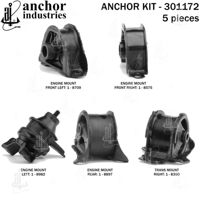 ANCHOR MOUNTS 301172 ENGINE MNT KIT