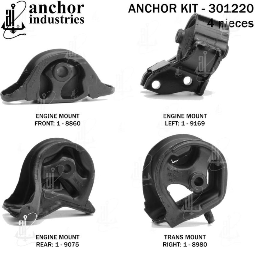 ANCHOR MOUNTS 301220 ENGINE MNT KIT