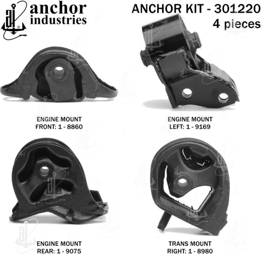ANCHOR MOUNTS 301220 ENGINE MNT KIT