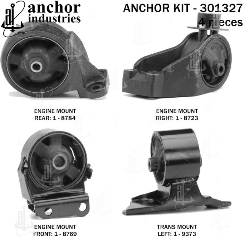 ANCHOR MOUNTS 301327 ENGINE MNT KIT