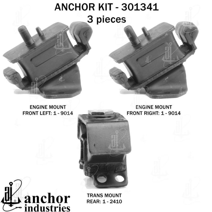 ANCHOR MOUNTS 301341 ENGINE MNT KIT