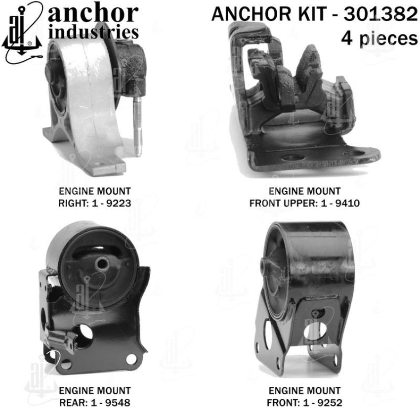 ANCHOR MOUNTS 301382 ENGINE MNT KIT