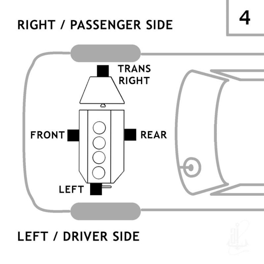ANCHOR MOUNTS 8341 TRANSMISSION MNT RIGHT