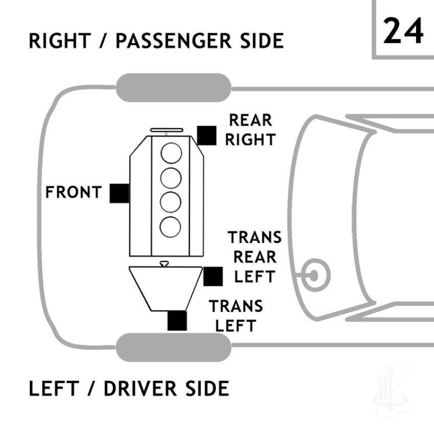 ANCHOR MOUNTS 8616 ENGINE MNT REAR RIGHT