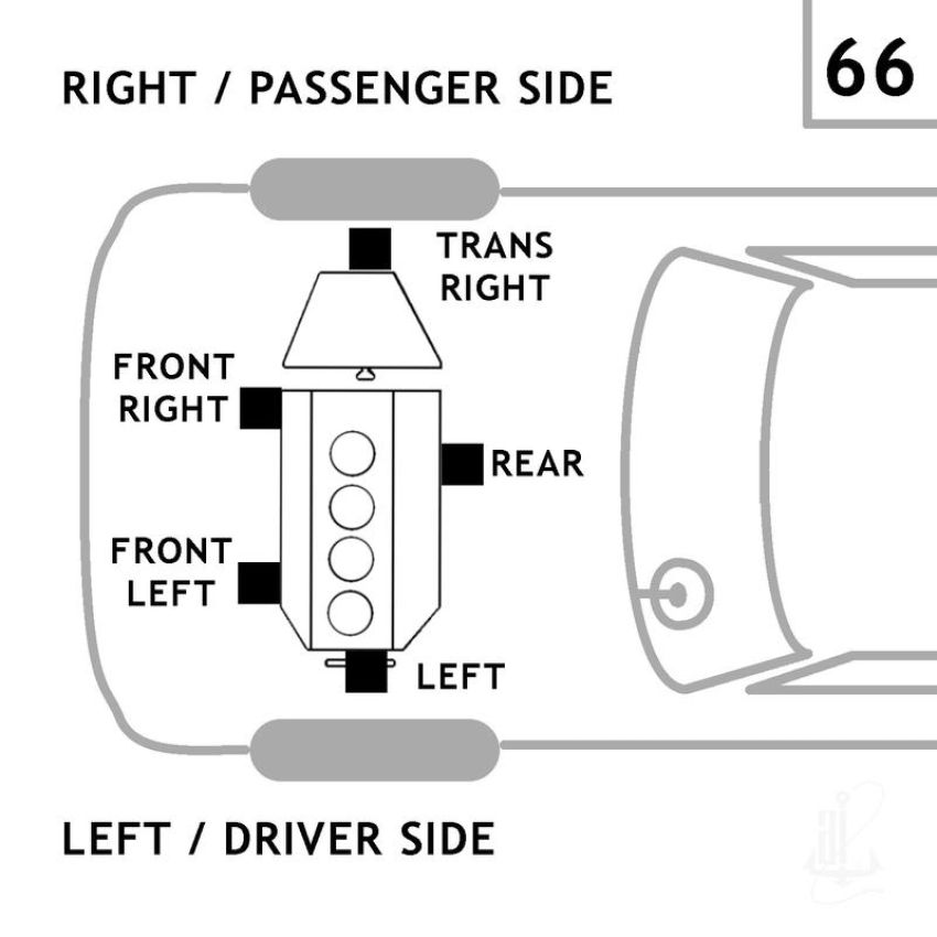 ANCHOR MOUNTS 8982 ENGINE MNT LEFT