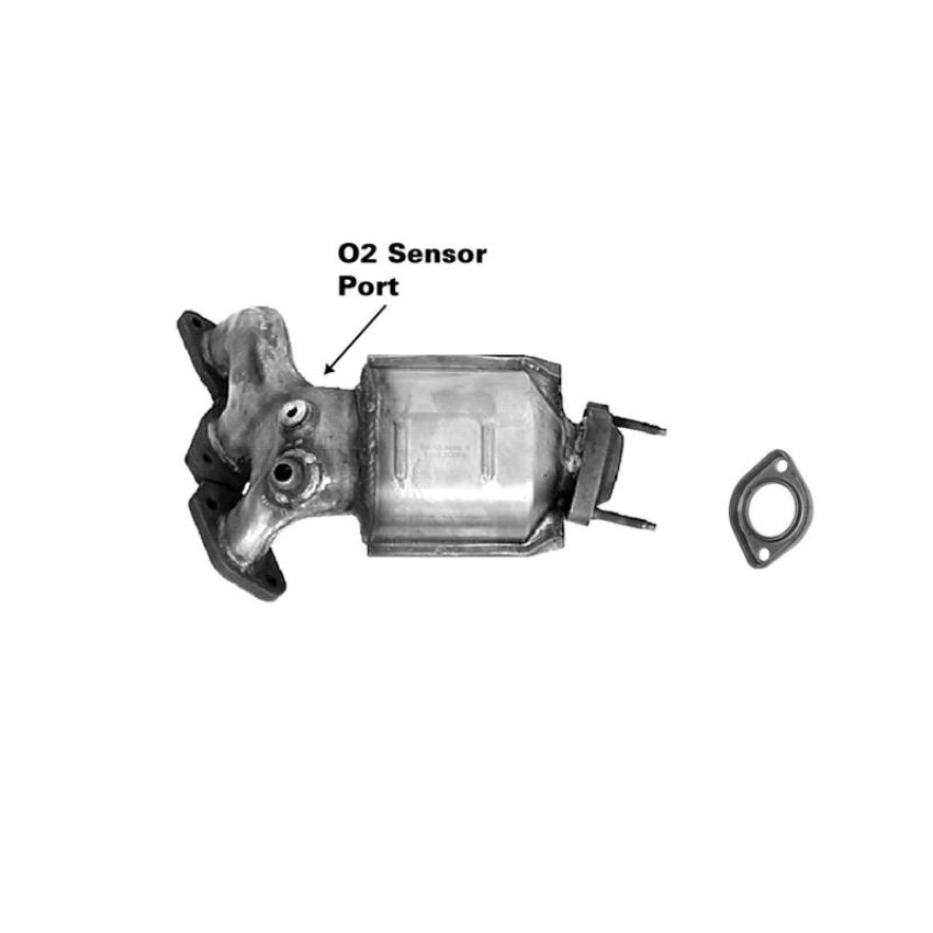 AP Exhaust 1011 Federal / EPA Catalytic Converter - Direct Fit w/ Integrated Manifold