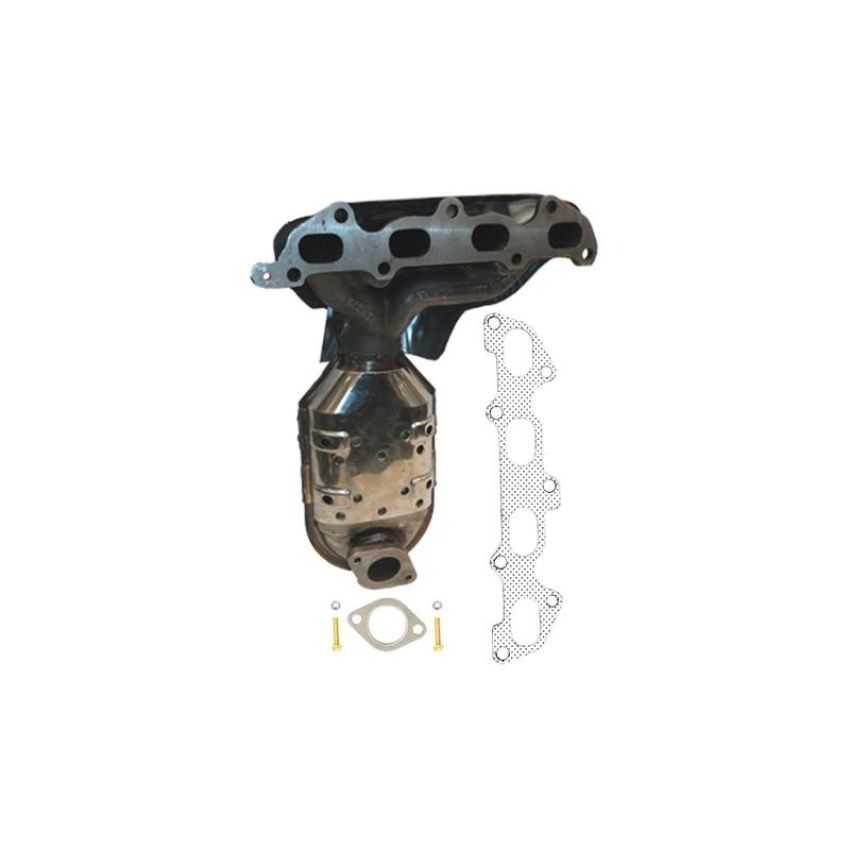 AP Exhaust 1035 Federal / EPA Catalytic Converter - Direct Fit w/ Integrated Manifold