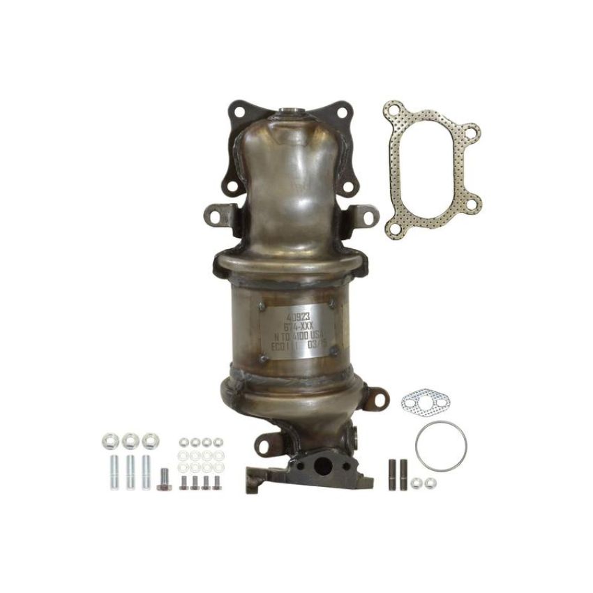 AP Exhaust 1222 Federal / EPA Catalytic Converter - Direct Fit w/ Integrated Manifold