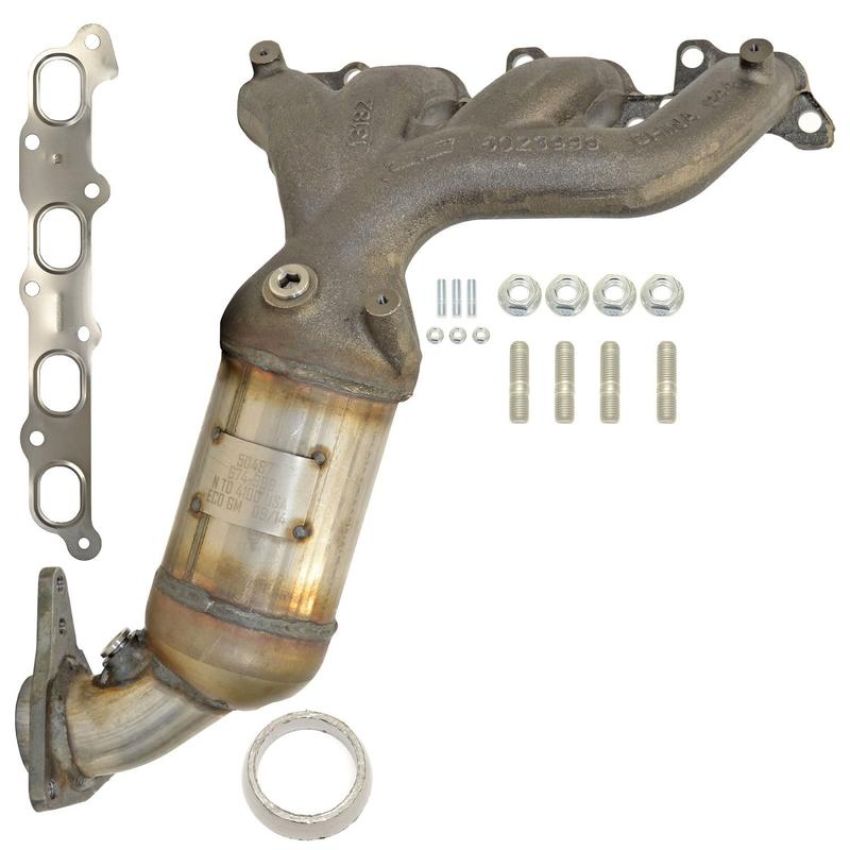 AP Exhaust 1227 Federal / EPA Catalytic Converter - Direct Fit w/ Integrated Manifold
