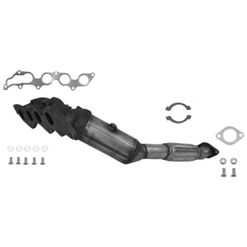 AP Exhaust 1287 Federal / EPA Catalytic Converter - Direct Fit w/ Integrated Manifold