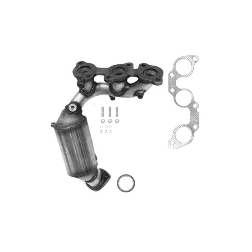 AP Exhaust 1296 Federal / EPA Catalytic Converter - Direct Fit w/ Integrated Manifold