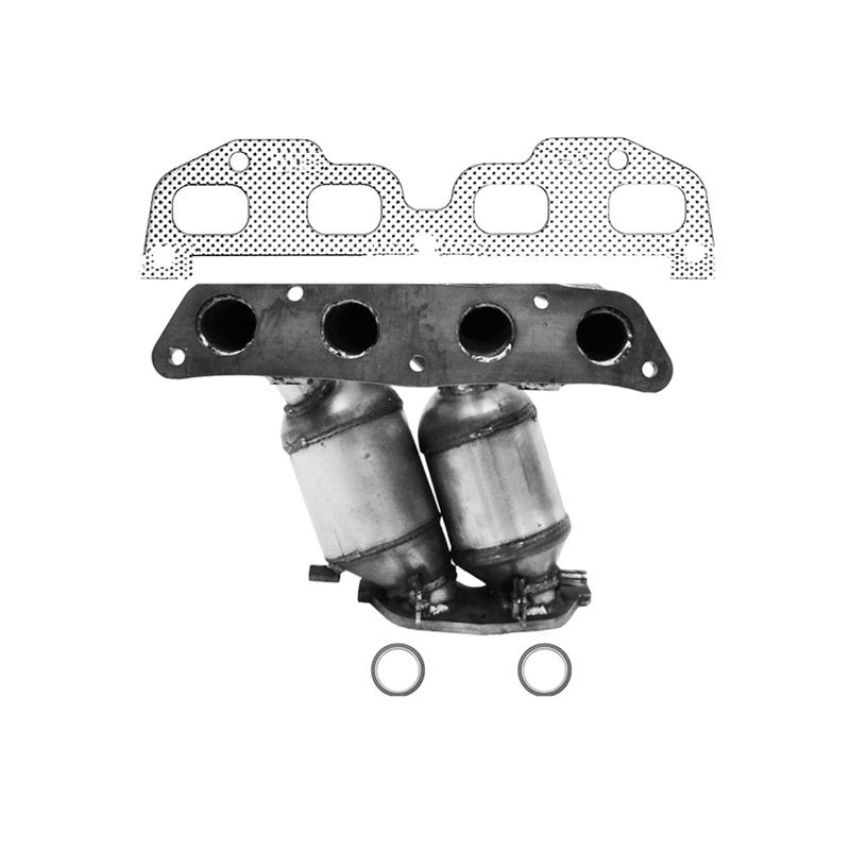 AP Exhaust 1299 Federal / EPA Catalytic Converter - Direct Fit w/ Integrated Manifold