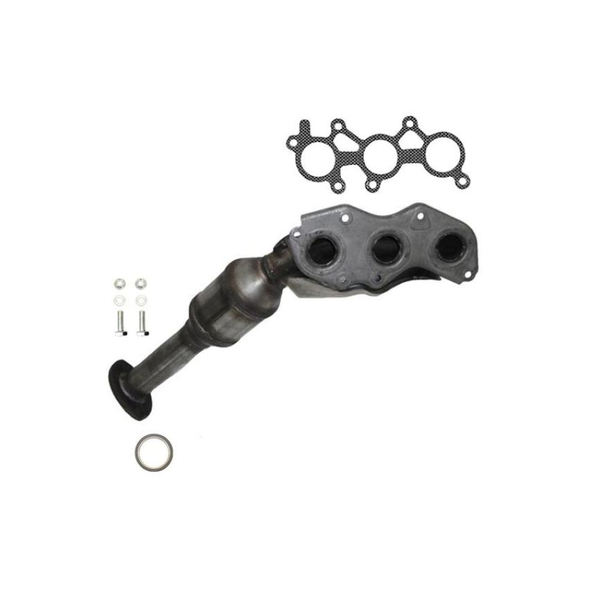AP Exhaust 1300 Federal / EPA Catalytic Converter - Direct Fit w/ Integrated Manifold
