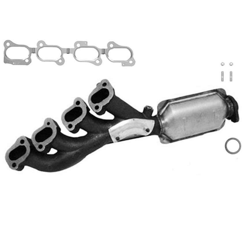 AP Exhaust 1343 Federal / EPA Catalytic Converter - Direct Fit w/ Integrated Manifold