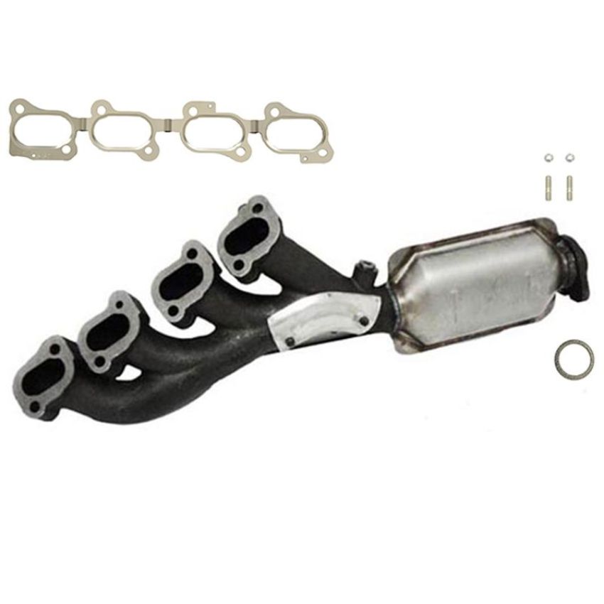 AP Exhaust 1343 Federal / EPA Catalytic Converter - Direct Fit w/ Integrated Manifold