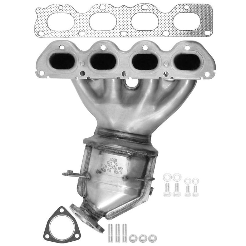 AP Exhaust 1349 Federal / EPA Catalytic Converter - Direct Fit w/ Integrated Manifold