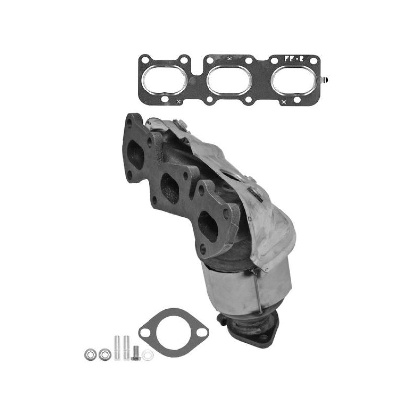 AP Exhaust 1375 Federal / EPA Catalytic Converter - Direct Fit w/ Integrated Manifold