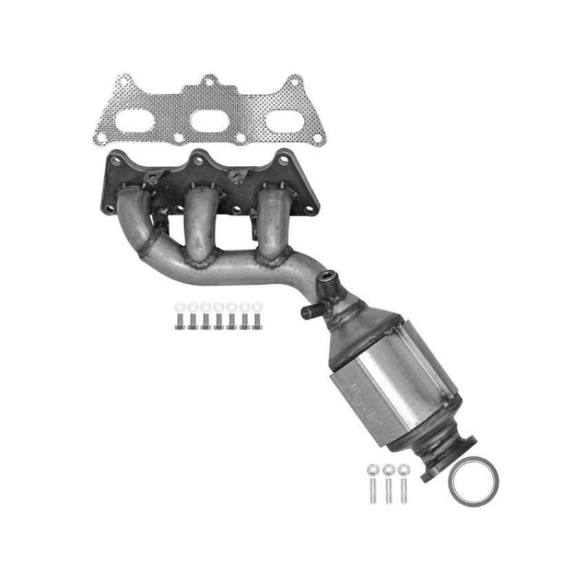 AP Exhaust 1381 Federal / EPA Catalytic Converter - Direct Fit w/ Integrated Manifold