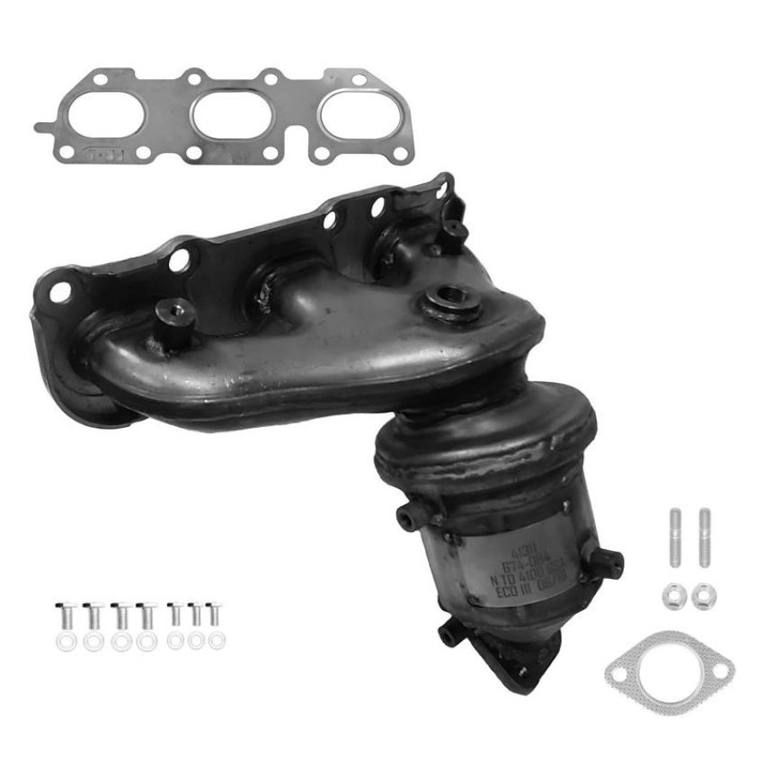AP Exhaust 1494 Federal / EPA Catalytic Converter - Direct Fit w/ Integrated Manifold