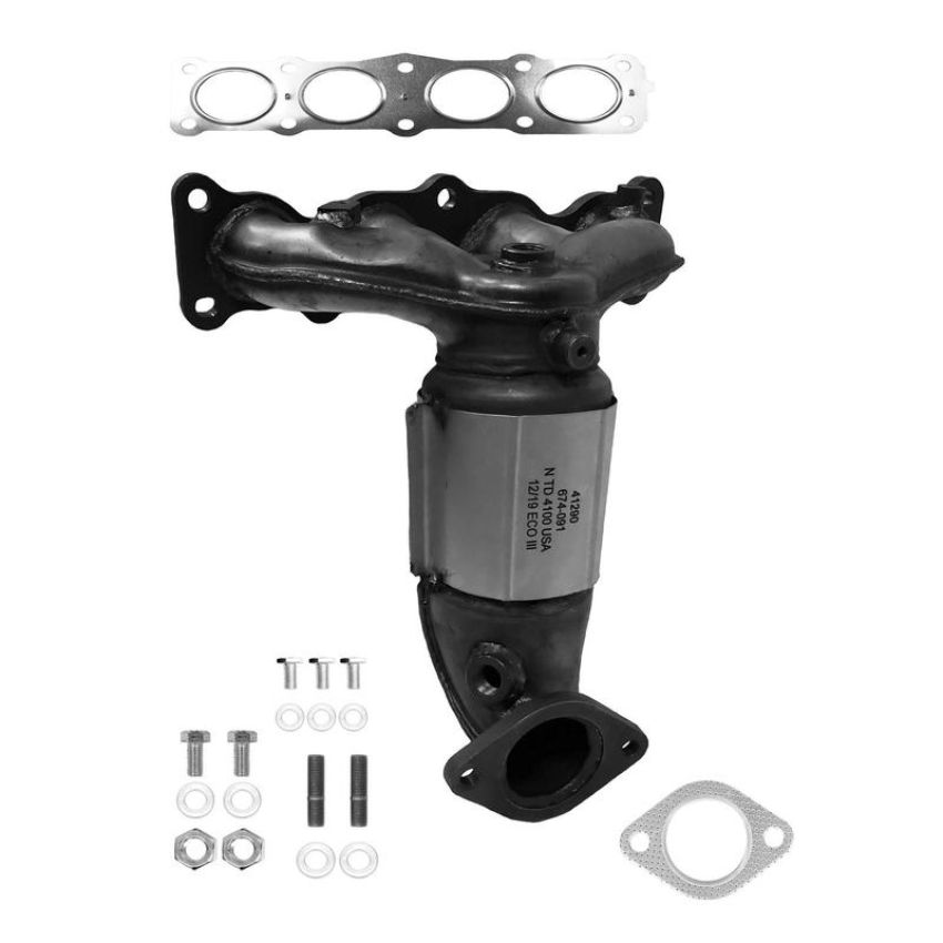 AP Exhaust 1506 Federal / EPA Catalytic Converter - Direct Fit w/ Integrated Manifold
