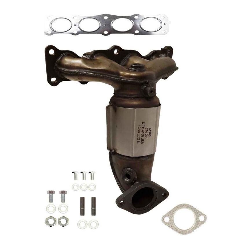 AP Exhaust 1506 Federal / EPA Catalytic Converter - Direct Fit w/ Integrated Manifold