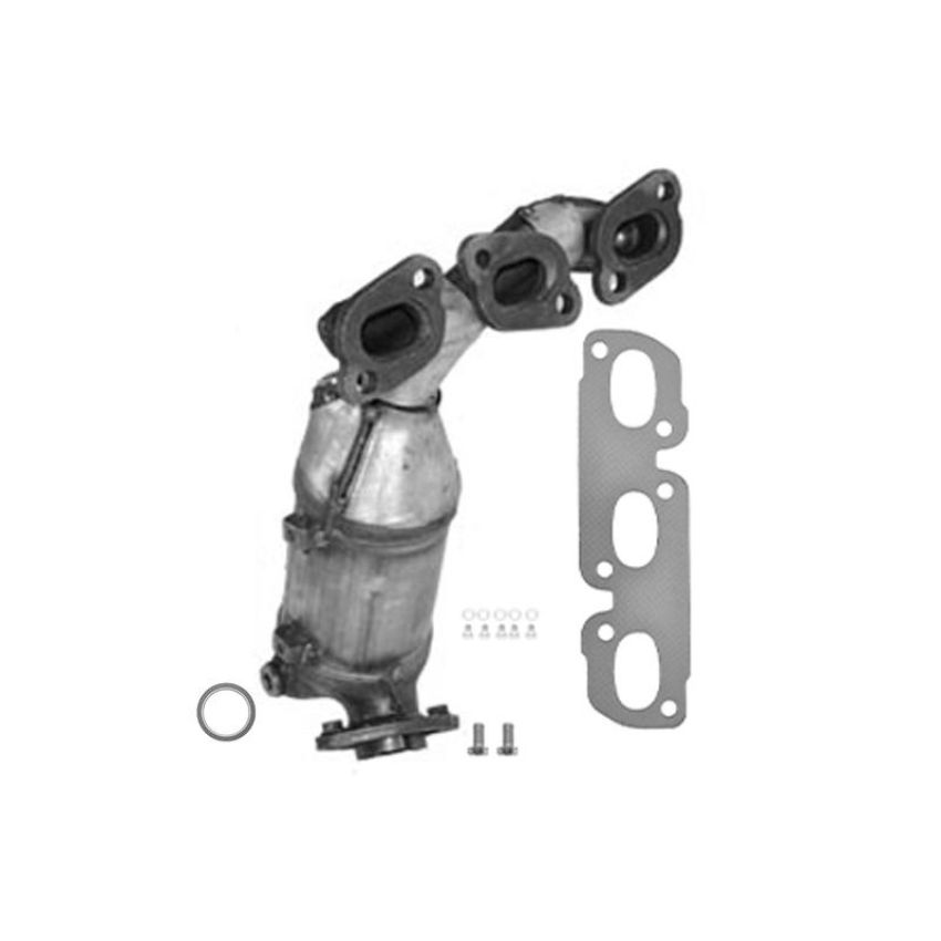 AP Exhaust 1600 Federal / EPA Catalytic Converter - Direct Fit w/ Integrated Manifold
