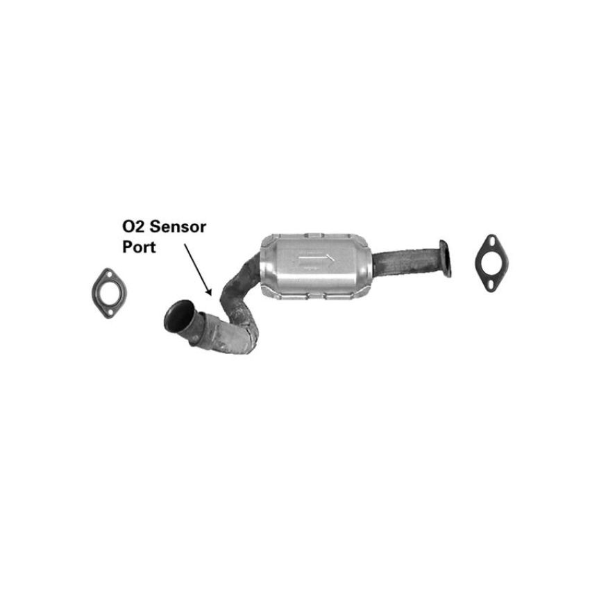 AP Exhaust 4045 Federal / EPA Catalytic Converter - Direct Fit