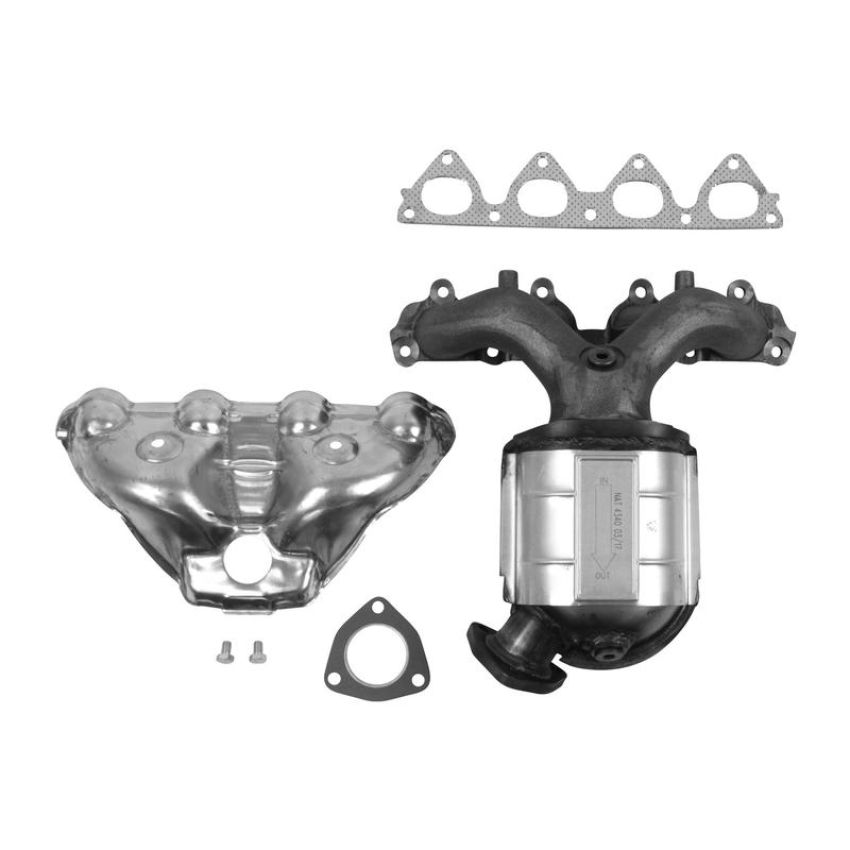 AP Exhaust 4340 Federal / EPA Catalytic Converter - Direct Fit w/ Integrated Manifold