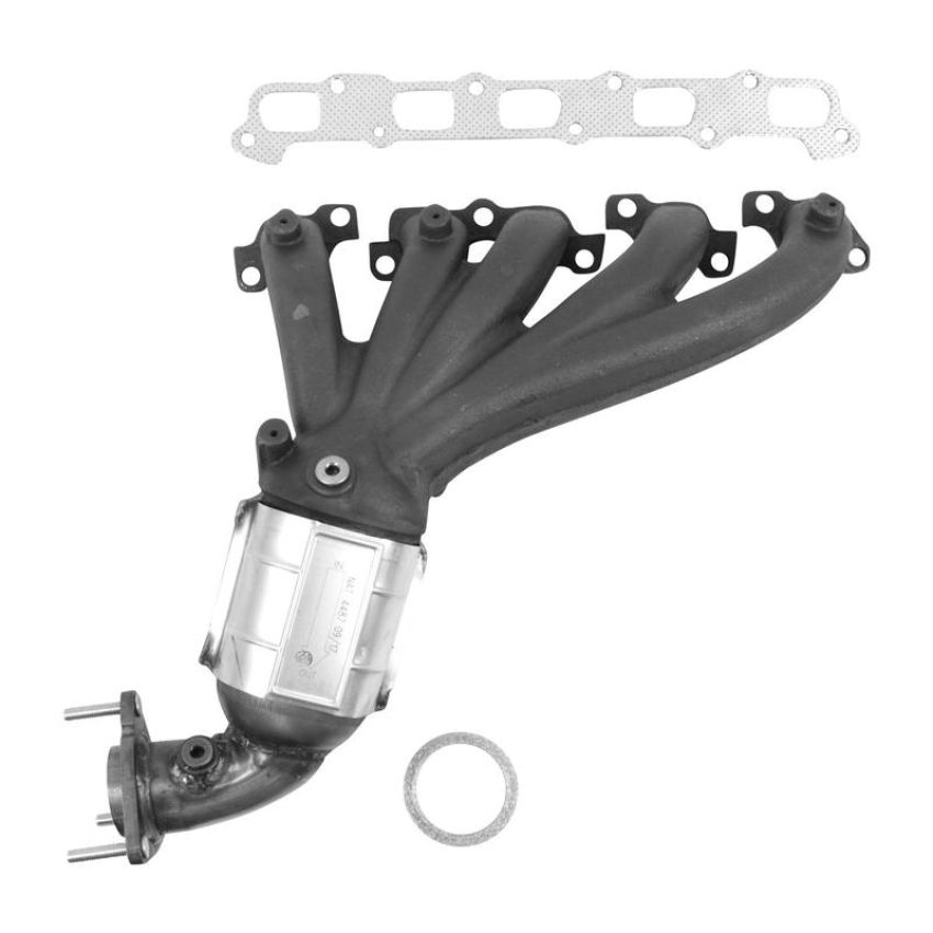 AP Exhaust 4487 Federal / EPA Catalytic Converter - Direct Fit w/ Integrated Manifold