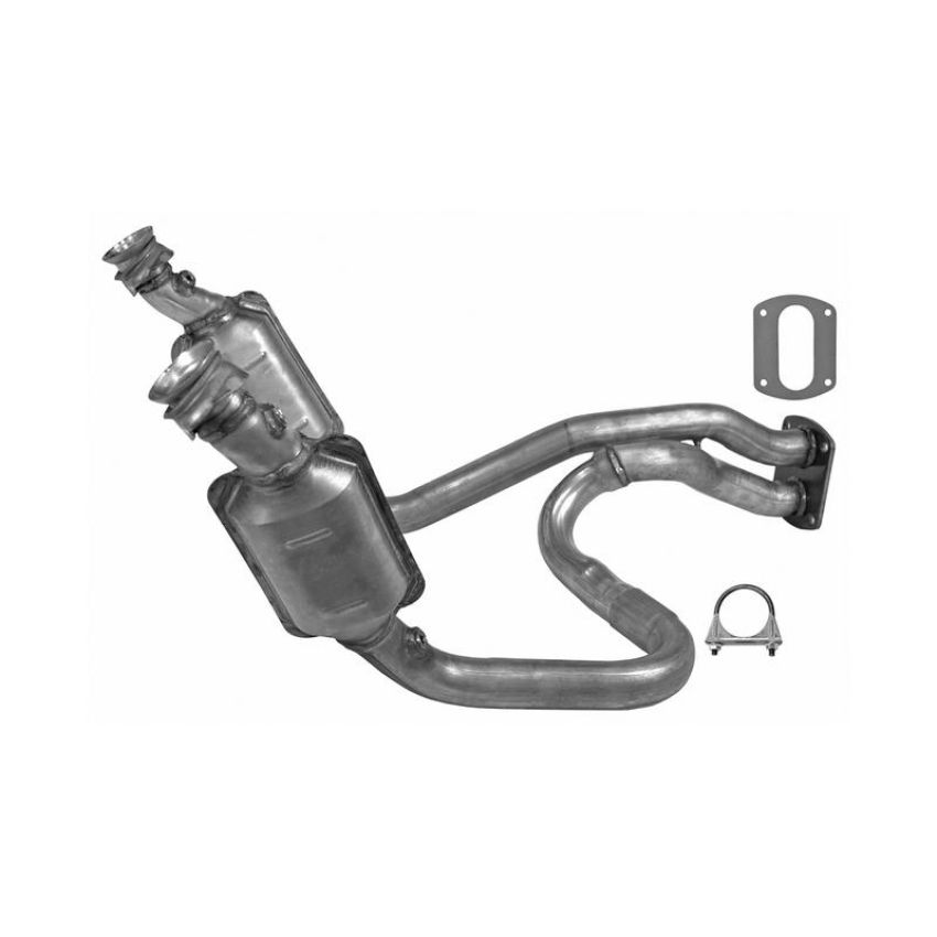 AP Exhaust 650549 CARB Compliant Direct Fit OBDII Converter