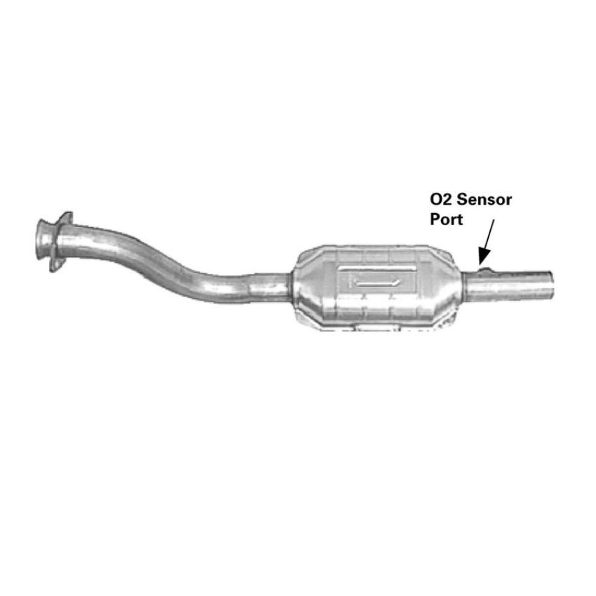 AP Exhaust 770465 CARB Compliant Direct Fit OBDII Converter