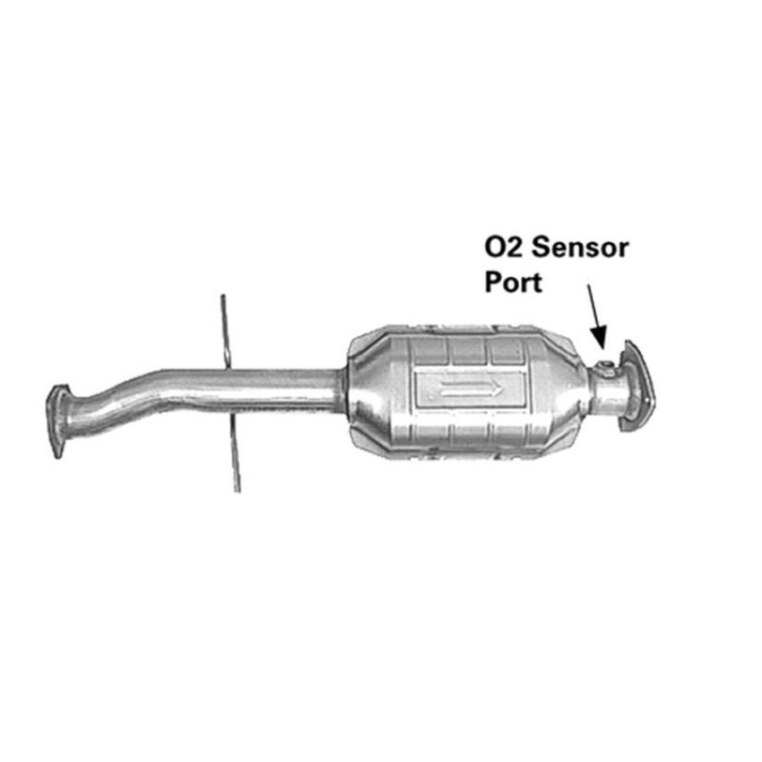 AP Exhaust 770468 CARB Compliant Direct Fit OBDII Converter
