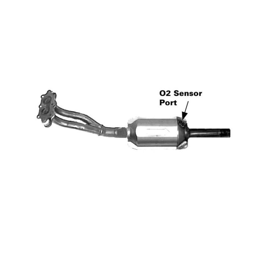AP Exhaust 770606 CARB Compliant Direct Fit OBDII Converter