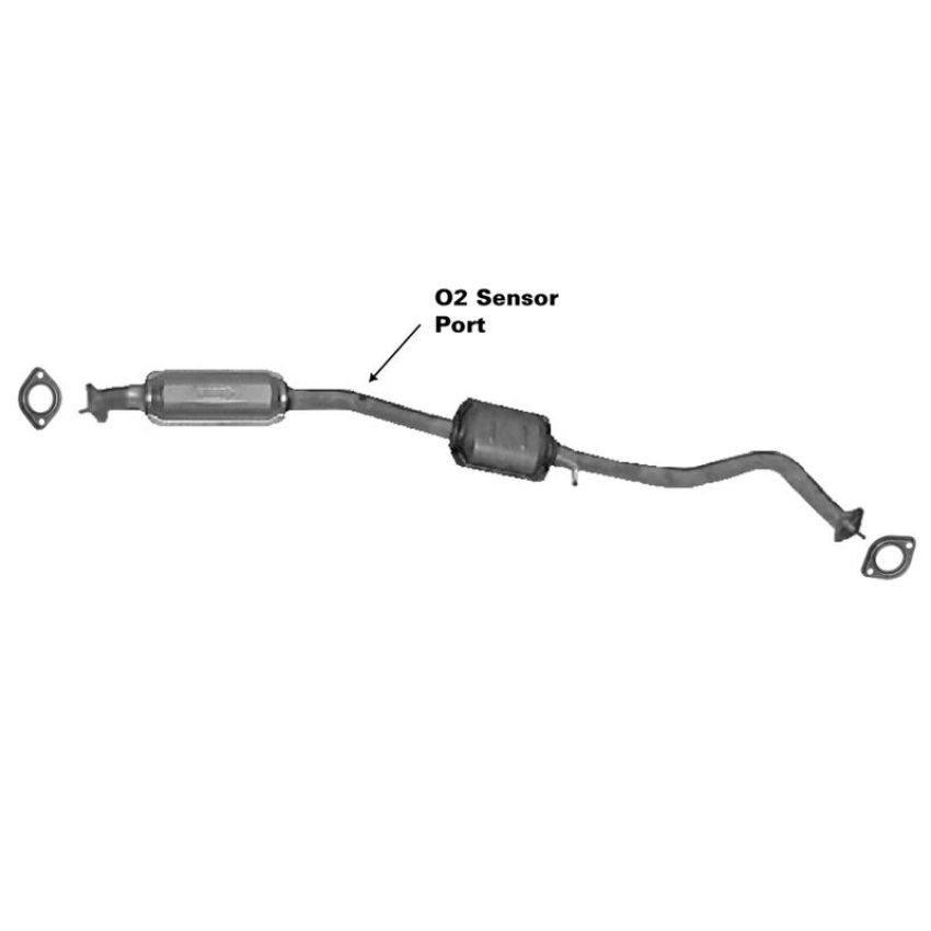 AP Exhaust 770754 CARB Compliant Direct Fit OBDII Converter