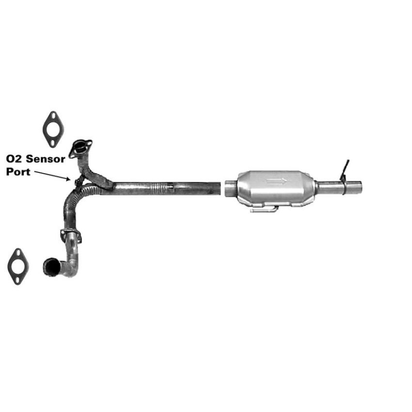AP Exhaust 9302 Federal / EPA Catalytic Converter - Direct Fit