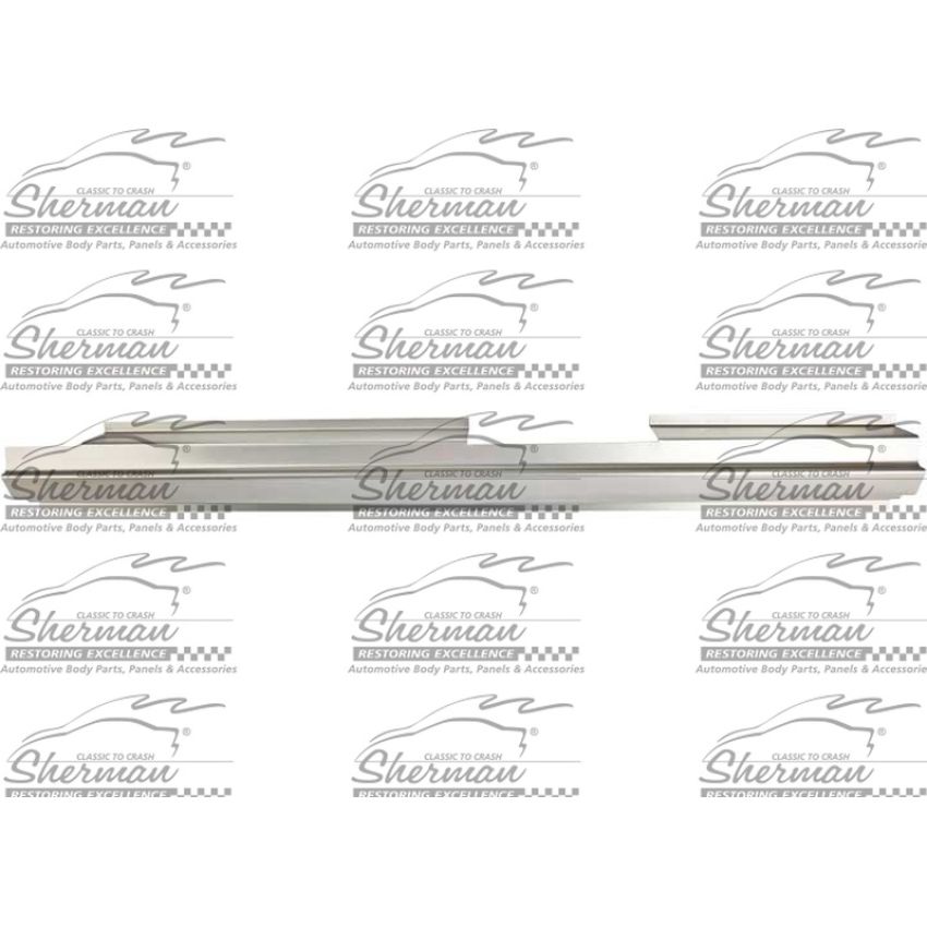 LH ROCKER PANEL 4 DOOR SLIP ON STYLE CHEROKEE/WAGONEER 84-96; W/O SPORT 97-01; COMANCHE P/U 86-92