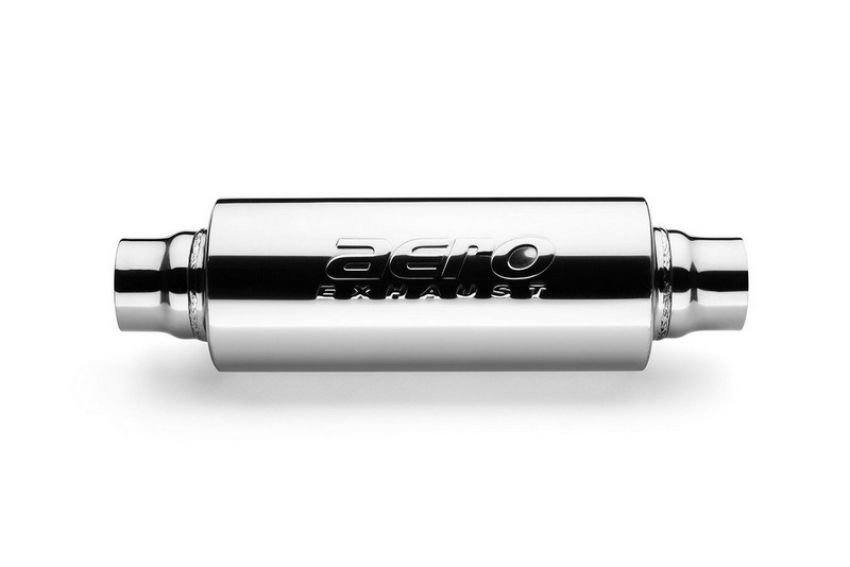 AERO Exhaust AR20 AERO Resonator Polished 304 Grade Stainless Steel