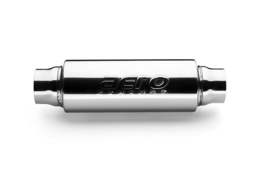 AERO Exhaust AR25 AERO Resonator Polished 304 Grade Stainless Steel