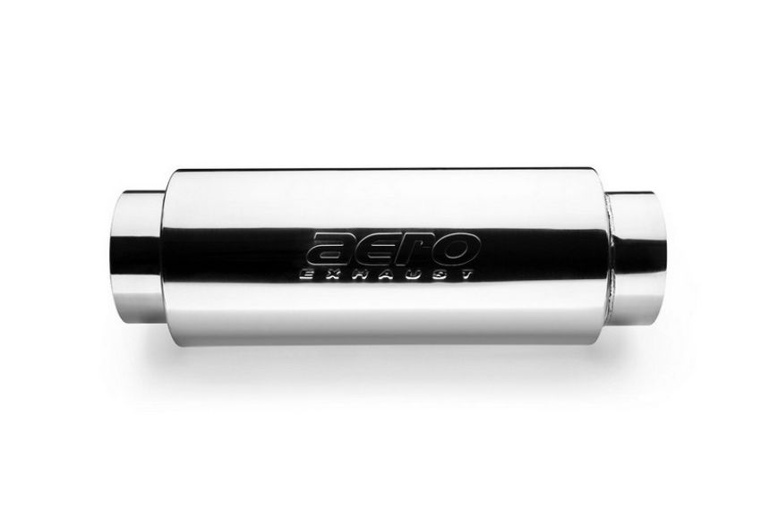 AERO Exhaust AR50 AERO Resonator Polished 304 Grade Stainless Steel