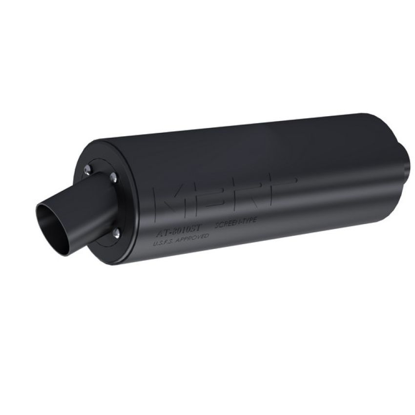 MBRP Exhaust AT-8010P Performance Muffler. USFS Approved Spark Arrestor.