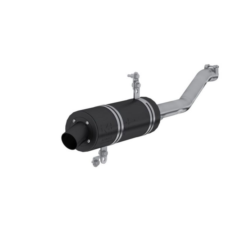 MBRP Exhaust AT-8304P Performance Muffler. USFS Approved Spark Arrestor.